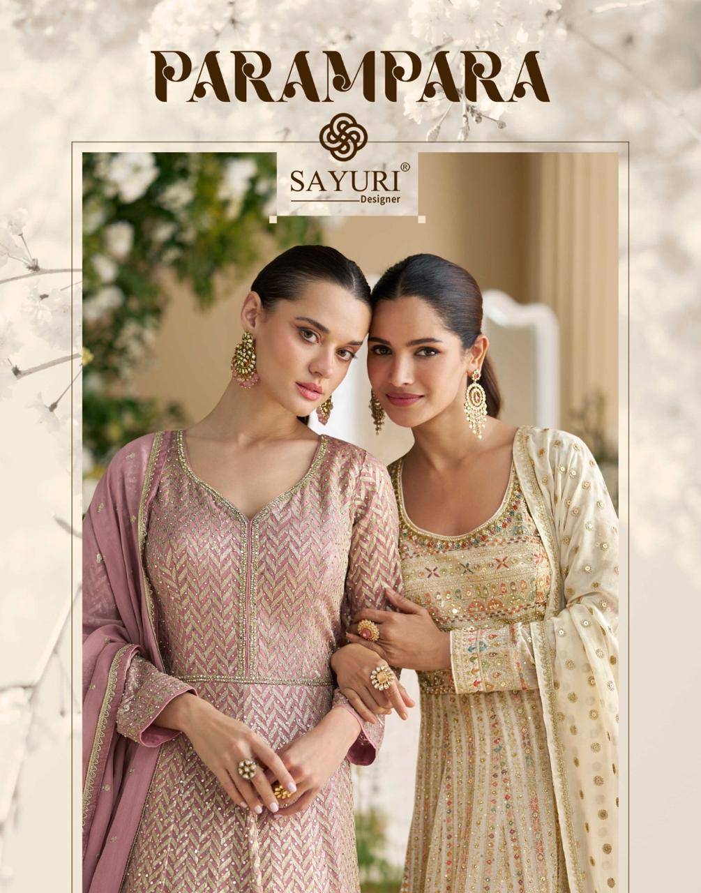 Sayuri parampara designer gown wholesale clothing